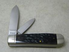 Remington Silver Bullet 1999 R103 Bone Ranch Hand Jack Knife in Box