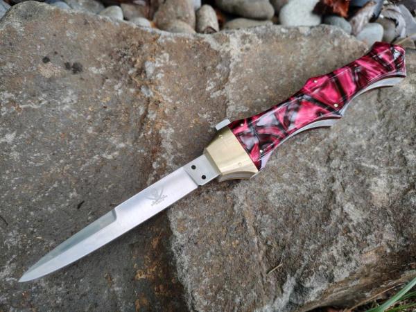Wicked Custom 10 1/4 ECC Gravity Knife by Rubens Blades  Ambidextrous 