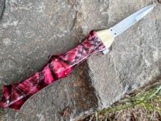Wicked Custom 10 1/4 ECC Gravity Knife by Rubens Blades  Ambidextrous 