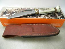 Marbles USA MSA Woodcraft Custom 2003 Stag Fixed Blade Sheath Knife NIB