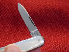  VINTAGE IXL GEORGE WOSTENHOLM SHEFFIELD ENGLAND GENUINE PEARL WHITTLER ( CHECK OR MONEY ORDER