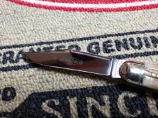 Great Eastern Cutlery Northfield UN-X-LD 681221 White Owl Cowhide Jigged Pocket Knife New in Tube.