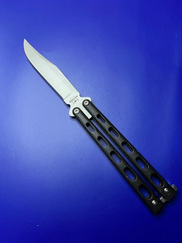 Bear and Son USA Butterfly 4" Blade Black Bear and Son USA Butterfly 4" Blade Black