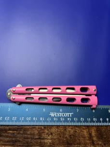 Bear and Son USA Butterfly 4" Blade Pink
