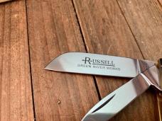 Russell Green River Works by Boker Congress Brown Saw Cut Bone Solingen Germany
