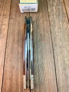 Russell Green River Works by Boker Congress Brown Saw Cut Bone Solingen Germany