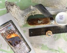 Great Eastern Cutlery Tidioute 363122 ToeNail Clipper Exotic India Jigged Bone NEW