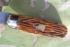 Great Eastern Cutlery Tidioute 363122 ToeNail Clipper Exotic India Jigged Bone NEW