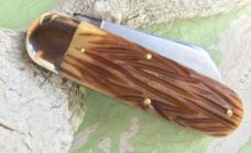 Great Eastern Cutlery Tidioute 363122 ToeNail Clipper Exotic India Jigged Bone NEW