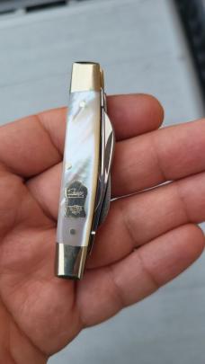 2 3/4"German Eye by Carl Schlieper Small Pearl Congress, Made in Solingen Germany