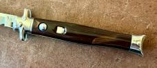 Colonial Shur-Snap Bowtie Fishtail Switchblade Knife, Unused