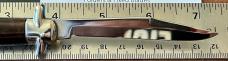 Colonial Shur-Snap Bowtie Fishtail Switchblade Knife, Unused