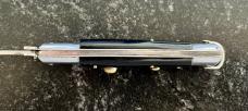 Rare Rizzuto Estileto Milano Variation Switchblade Knife, Penguin On Tang
