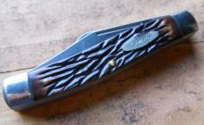 Camillus Rough Cut Tobacco Stockman Knife NY USA - Factory 2nd
