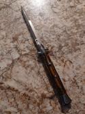 11" Vintage Stiletto Italy Stag. Rare kit knife. 