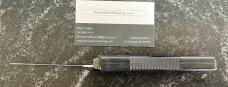 Vintage Black AUTOMATIC STAR Out The Front Switchblade Knife, Korea