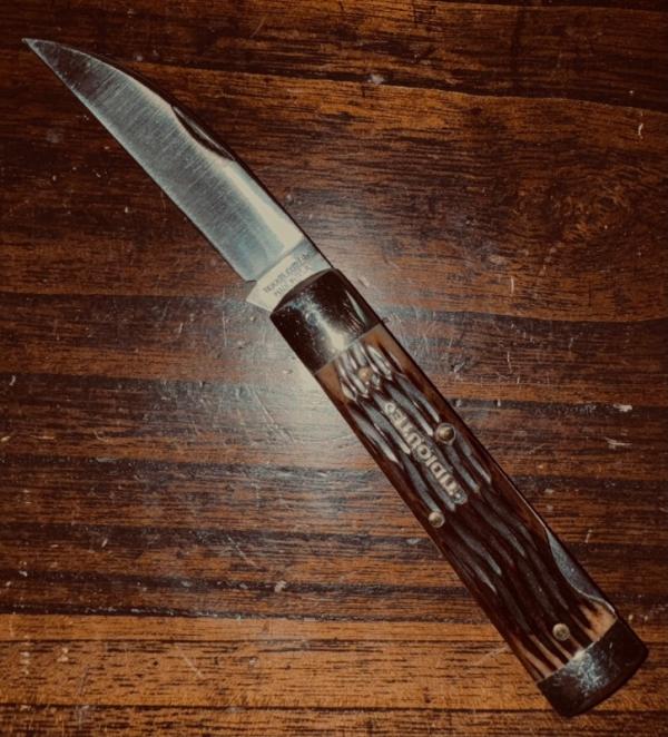 Great Eastern Cutlery #99 Antique Green Jig Bone 