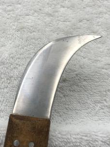 Vintage Joseph Rodgers & Sons Sheffield England Fixed Blade Pruning Knife 