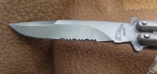 Vintage Jaguar Butterfly Knife