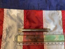 Vintage Hand Forged J A Henckels 2 Blade Half Whittler (Mdl# 1917) Pocket Knife w/ Wood Handles -NOS