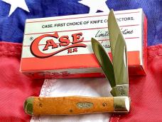 Case xx 1989 Small Cokebottle Knife (7225 1/2 SS) w/ Nice Wood Handles -NOS in Orig Box