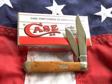 Case xx 1989 Small Cokebottle Knife (7225 1/2 SS) w/ Nice Wood Handles -NOS in Orig Box