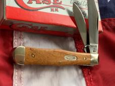 Case xx 1989 Small Cokebottle Knife (7225 1/2 SS) w/ Nice Wood Handles -NOS in Orig Box