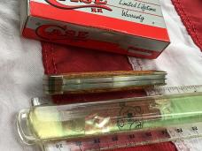 Case xx 1989 Small Cokebottle Knife (7225 1/2 SS) w/ Nice Wood Handles -NOS in Orig Box
