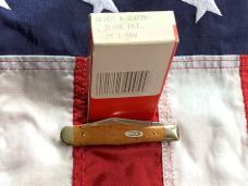 Case xx 1989 Small Cokebottle Knife (7225 1/2 SS) w/ Nice Wood Handles -NOS in Orig Box