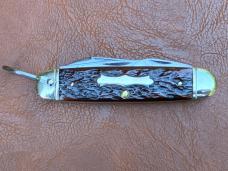 John Primble Belknap Boker USA Scout or Camp Knife  with full Blade Etch!