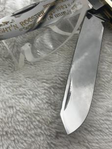 Fight'n Rooster Limited Edition 1 of 600 2 Blade Trapper Mother Of Pearl Pocket Knife (#18)