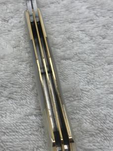 Fight'n Rooster Limited Edition 1 of 600 2 Blade Trapper Mother Of Pearl Pocket Knife (#18)