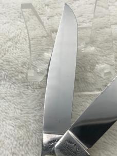Fight'n Rooster Limited Edition 1 of 600 2 Blade Trapper Mother Of Pearl Pocket Knife (#18)