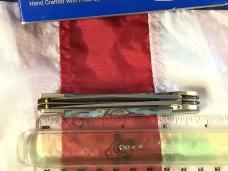 Bulldog Brand 2000 Copperhead Knife With Immitation Abalone Handles -NOS in orig box