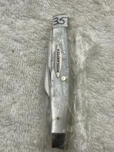 Winchester Trade Mark 1998 Mother Of Pearl 3 Blade Stockman 38040 (#35)