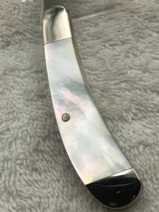 John Deer Collectible Mother Of Pearl Pocket Knife By Bear MGC Made In USA (#27)