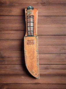 KA-BAR (Kabar) USA FIXED BLADE (GREAT)