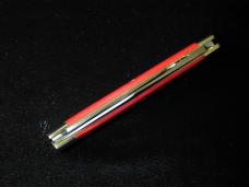 Great Eastern Cutlery GEC Red Linen Micarta Boss Bull Keeper Knife 811224 NIT Made In USA