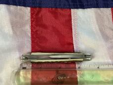 J A Henckels 3 Blade Whittler Pocket Knife w/ Sweet Old Stag Handles! NOS & M/NM