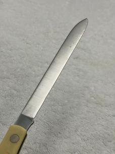 Vintage Schrade+ Melon Tester #SS 105 Made In USA (#44)