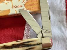 1999 Russell Stockman Pocket Knife w/ Great Stag Handles -NOS in orig box