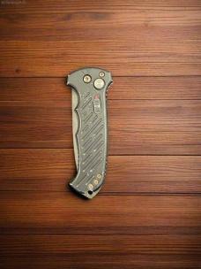 Gerber Auto 06 Automatic Knife (3.6" S30V Drop Point + Serr/Aluminum)