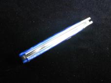 Dollar Knife Co. Blue Jigged Bone with Mammoth Shield Jack Knife from Cooper Cutlery USA BJB-MS