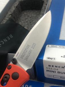 Bdenchmade 533-04 Mini Bugout Prototype New In Box Made In USA