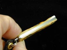 Great Eastern Cutlery Sambar Stag Keychain Knife 052121 NIT Stainless Spear Point Made In USA