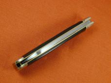New York Knife Co. Smooth Ebony Wood Fancy Jack Knife from Cooper Cutlery USA BHJ E
