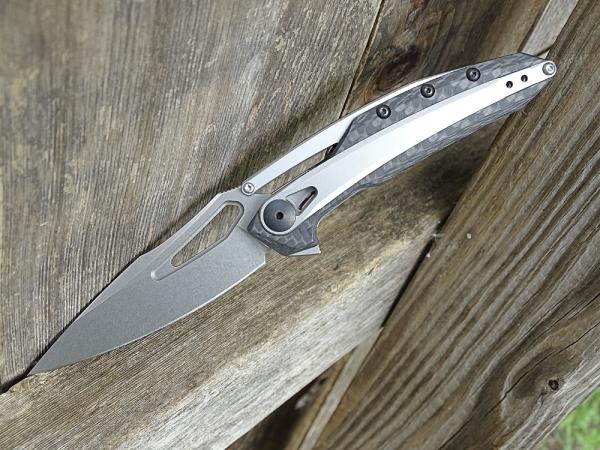 Zero Tolerance Original 0990 Flipper Knife Carbon Fiber 20CV Blade - New