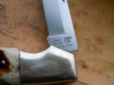 Frost Japan Stag Lock Back Knife 