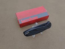Kershaw Blur 1670GBBLKST A/O Knife Black Aluminum Partially Serrated Blade - NEW