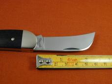 Titusville Cutlery 2024 Smooth Gabon Ebony Wood Rooster Comb Farmer Knife Rare 1 of 70 COA USA Made